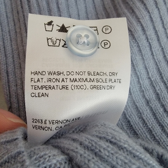 Reformation Faro Sweater in Parisian Blue size S NWT - Picture 8 of 10